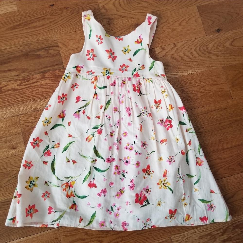 ZARA girls floral sundress